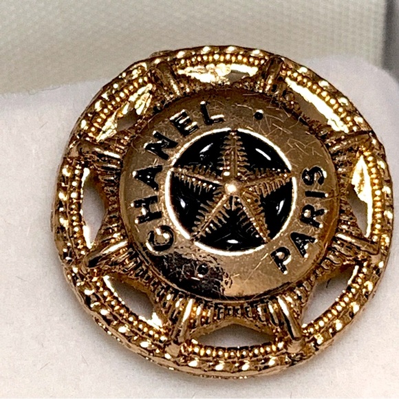 Chanel Buttons Rearranged Earrings - Picture 4 of 6